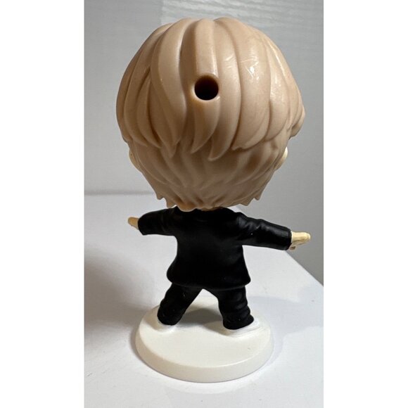 BTS Jungkook McDonalds 2025 Toy Blonde Hair Black Suit Happy Meal Toy - Picture 3 of 6